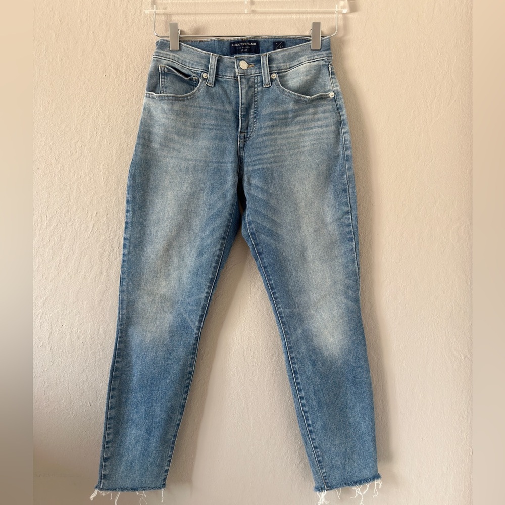 Lucky Brand Mid Rise Crop Ava Jeans